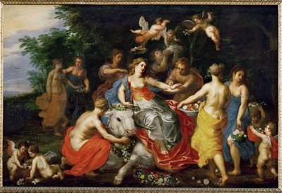 Europa und der Stier von Hendrik van the Elder Balen