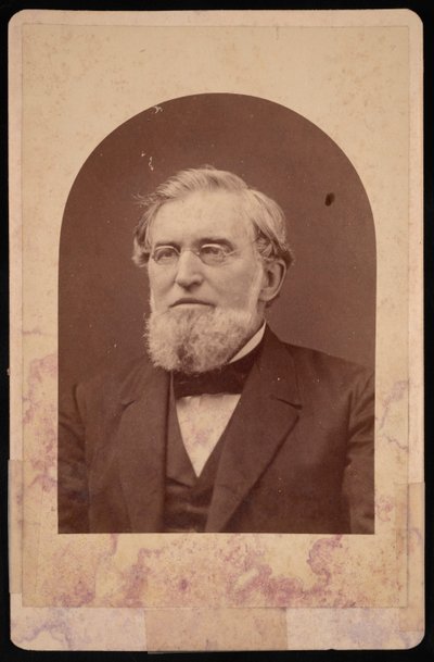 Porträt von Joseph Cummings 1817-1890, vor 1890 von Hennigar and Gittings