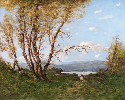 Eine Landschaft von Henri-Joseph Harpignies