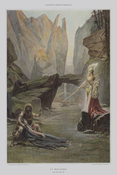 Die Walküre von Henri Alphonse Louis Laurent Desrousseaux