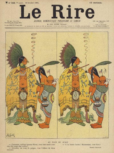 Illustration für Le Rire von Henri Avelot