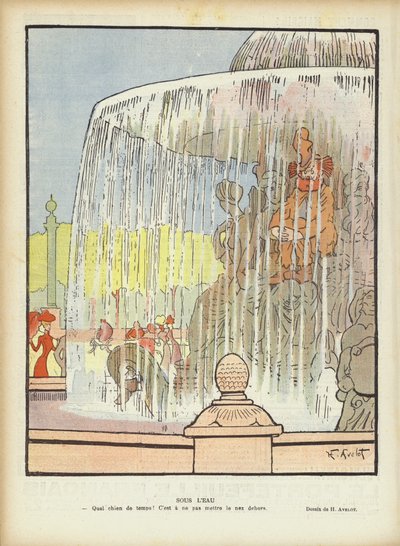 Illustration für Le Rire von Henri Avelot
