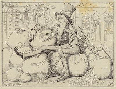 Onkel Sam von Henri Bonaventure (after) Monnier