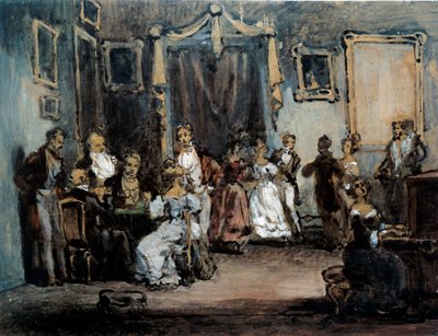 Ein Abend bei Madame X von Henri Bonaventure Monnier
