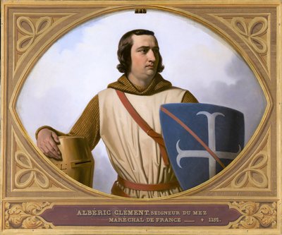 Albéric Clément, der erste Marschall von Frankreich, 1844 von Henri Decaisne