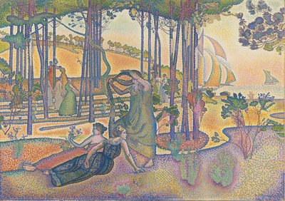 Die Abendluft von Henri-Edmond Cross