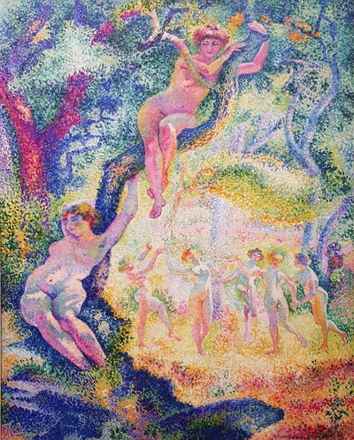Die Lichtung von Henri-Edmond Cross
