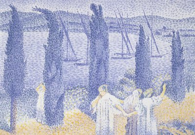 Die Promenade von Henri-Edmond Cross