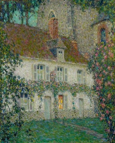 Das Künstlerhaus in Gerberoy, 1932 von Henri Eugene Augustin Le Sidaner