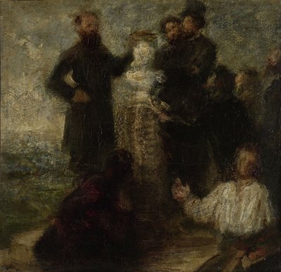 Hommage an Delacroix von Henri Fantin-Latour
