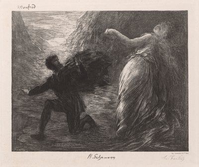 Manfred und Astarté von Henri Fantin-Latour