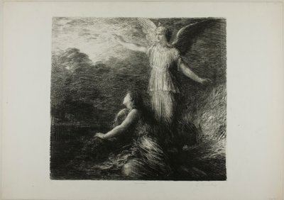 Paradies und die Peri (Eröffnung), erste Platte von Henri Fantin-Latour