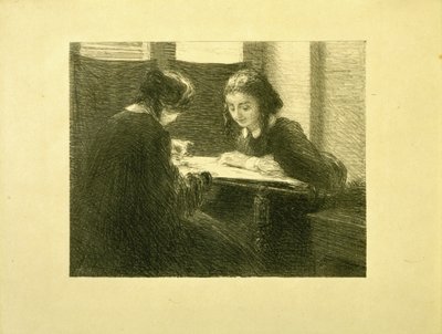Die Stickerinnen, Nr. 3 von Henri Fantin-Latour