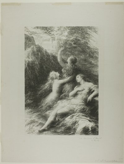 Finale der Götterdämmerung von Ignace Henri Jean Fantin Latour
