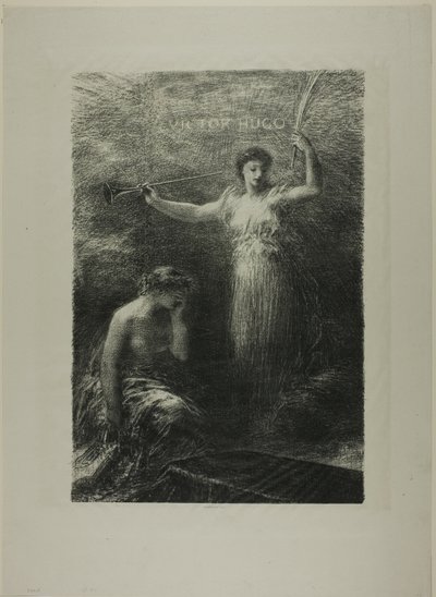 Für Victor Hugo von Ignace Henri Jean Fantin Latour