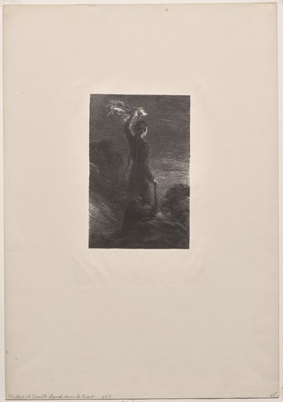 Tristan und Isolde, Akt II: Signal in der Nacht von Ignace Henri Jean Fantin Latour