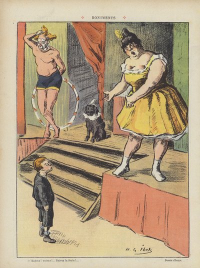 Illustration für Le Rire von Henri Gabriel Ibels