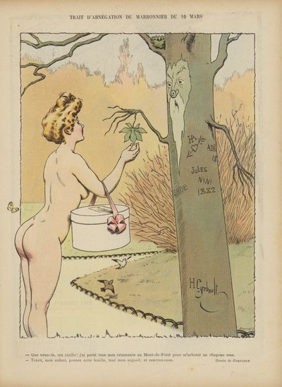 Illustration für Le Rire von Henri Gerbault