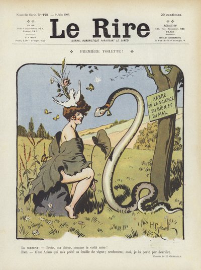 Illustration für Le Rire von Henri Gerbault