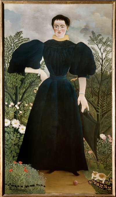 Madame M von Henri J.F. (1844-1910) Rousseau
