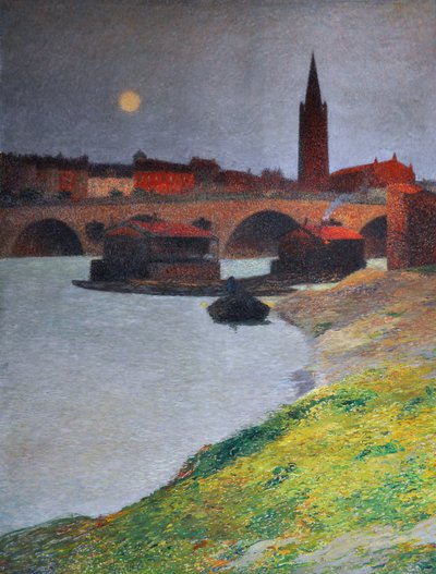 Ansicht von Toulouse, um 1900 von Henri Jean Guillaume Martin
