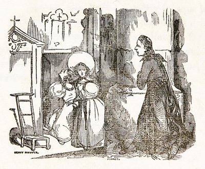 Le Rouge et le Noir von Stendhal (Marie-Henri Beyle) Titelblatt aus Buch 1 von Henri Joseph Dubouchet