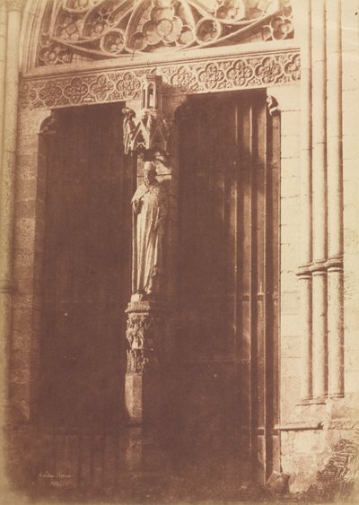 Amiens, Nordfassade des Querschiffs von Henri Le Secq