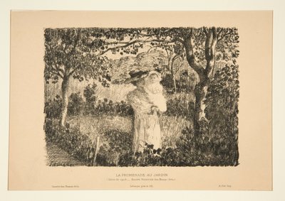 Spaziergang im Garten von Henri Lebasque