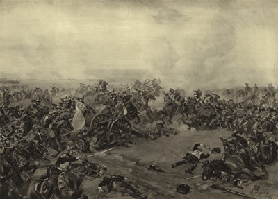 Schlacht von Waterloo, 1815 von Henri Louis Dupray