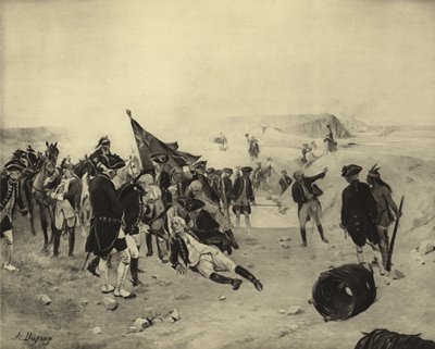 Belagerung von Quebec, 1759 von Henri Louis Dupray