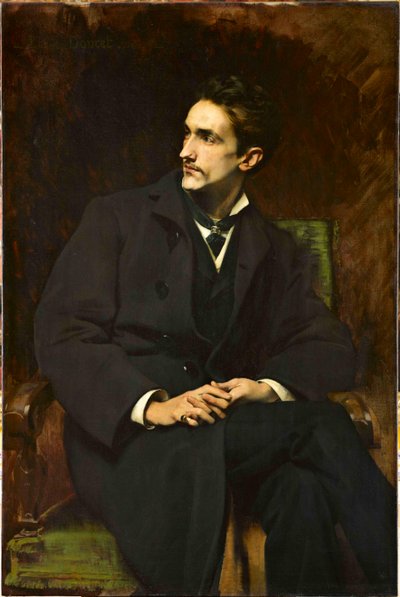 Porträt von Graf Robert de Montesquiou, 1879 von Henri Lucien Doucet