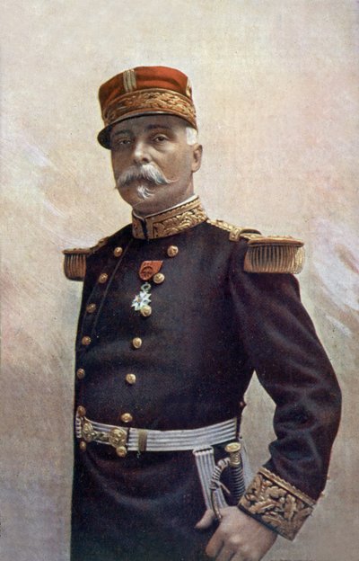 Französischer General Pau, Kommandeur der Armee des Elsass von Henri Manuel