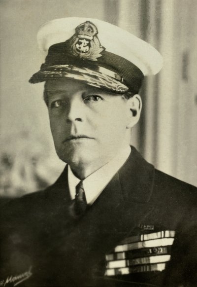 Porträt von Admiral David Beatty von Henri Manuel