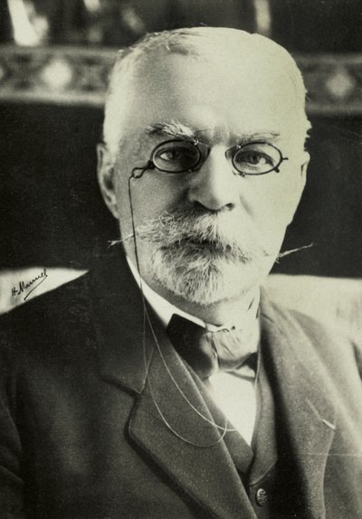 Porträt von Edouard Quenu von Henri Manuel
