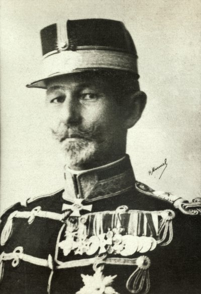 Porträt von General Alexandre Averesco von Henri Manuel