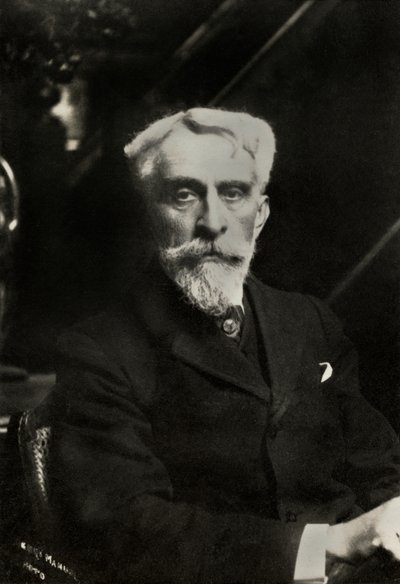 Porträt des französischen Malers Albert Aublet von Henri Manuel