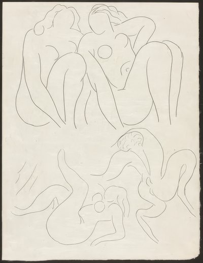 Ein Faun am Nachmittag, Platte fünfzehn aus Poesies de Mallarmé von Henri Matisse