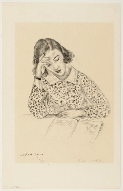 Ein lesendes Mädchen von Henri Matisse