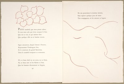 Florilège des Amours de Ronsard, 29. November von Henri Matisse