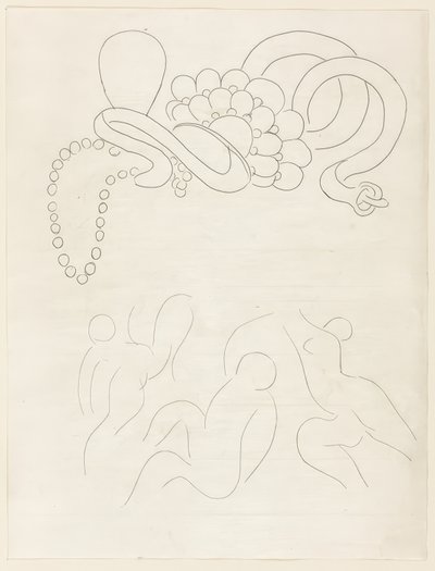 Hérodiade, Szene ll, Platte elf aus Poesies de Mallarmé von Henri Matisse