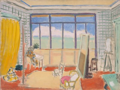 Im Atelier in Nizza von Henri Matisse