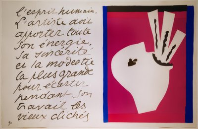 Der Schwertschlucker von Henri Matisse