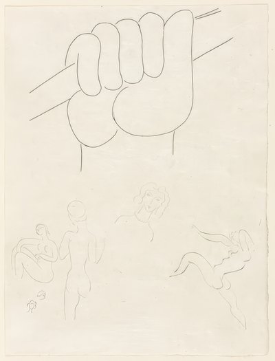Le Guignon, Platte zwei aus Poesies de Mallarmé von Henri Matisse