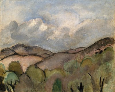 Le Mont Chauve in Nizza von Henri Matisse