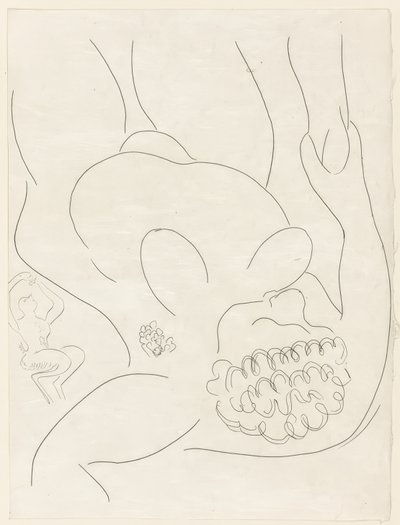Le Pitre Châtié, Platte vier aus Poesies de Mallarmé von Henri Matisse