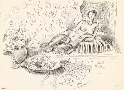 Liegende Odaliske II von Henri Matisse