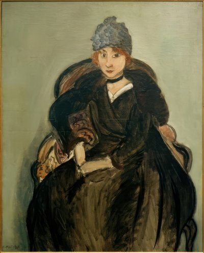 Marguerite mit der blauen Haube von Henri Matisse