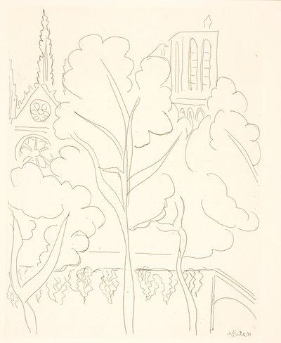 Notre-Dame, Paris von Henri Matisse
