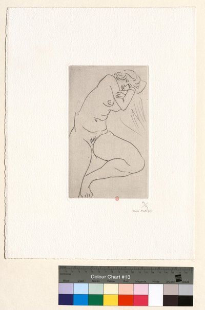 Sitzender Akt, den Kopf in den Armen von Henri Matisse