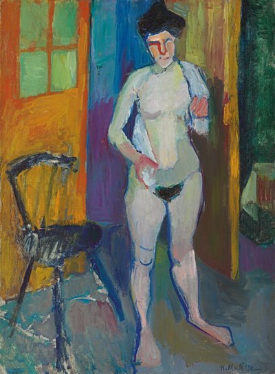 Akt mit weißem Handtuch von Henri Matisse
